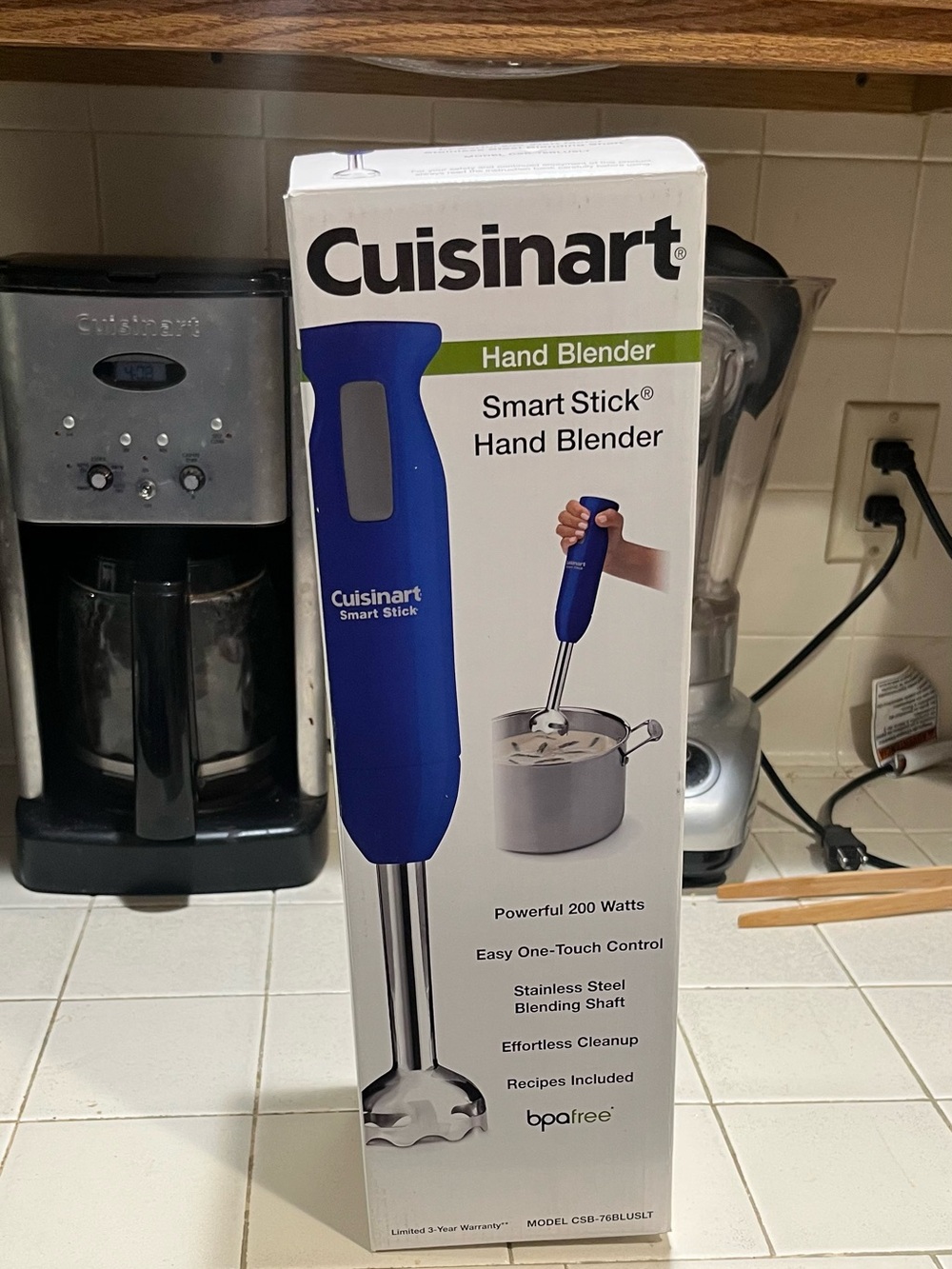 Cuisinart Blue Smart Stick Hand Blender